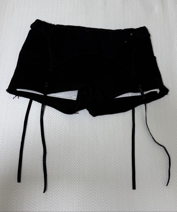 MUSINSA公式 | 41PRAY Layered Shorts / Black