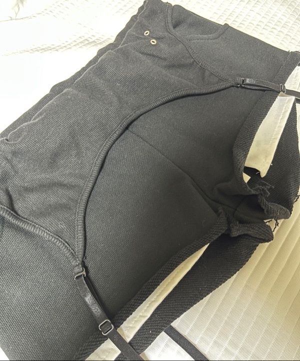 MUSINSA公式 | 41PRAY Layered Shorts / Black