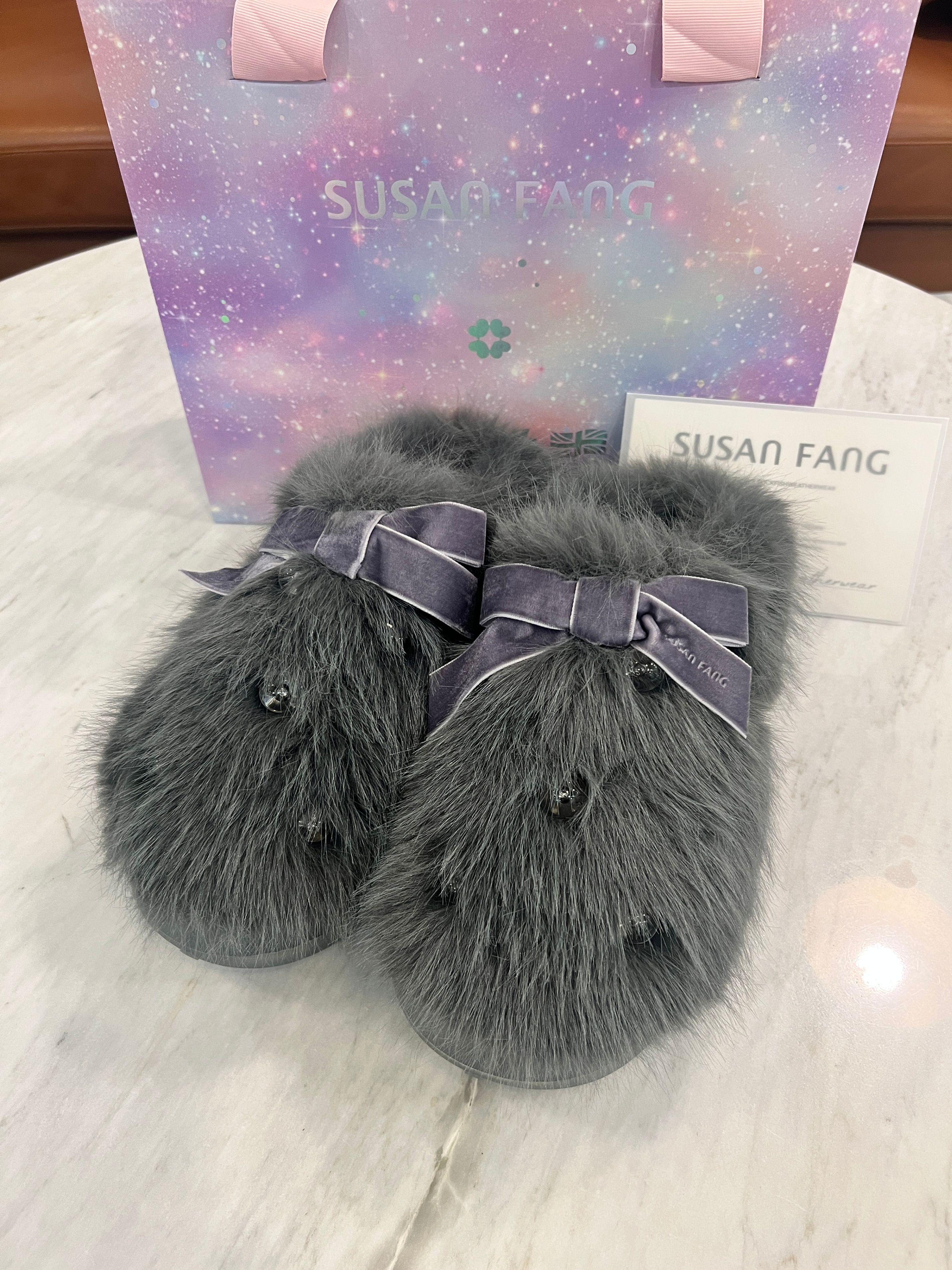 MUSINSA公式 | ROCKFISH WEATHERWEAR [X SUSAN FANG] FURRY MULES- 3