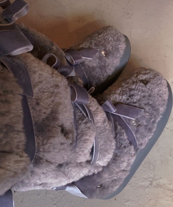 MUSINSA | ROCKFISH WEATHERWEAR [X SUSAN FANG] FURRY LONG BOOTS - 2