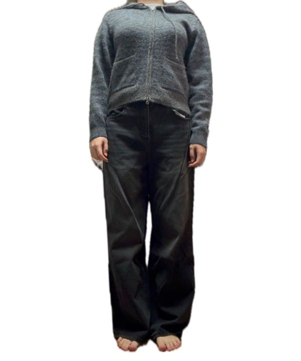 トップス aeae STRIPE HOOD KNIT ZIP UP [NAVY] MUSINSA | AEAE STRIPE HOOD KNIT ZIP UP [NAVY]
