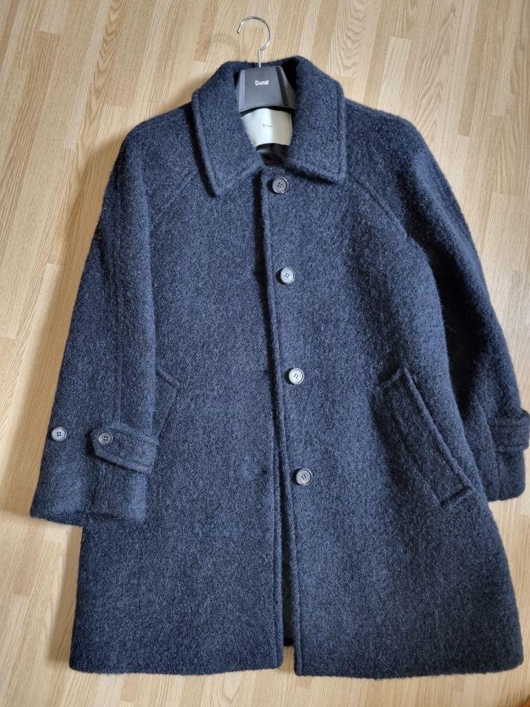 MUSINSA | DUNST FOR WOMEN ALPACA HALF MAC COAT_UDCO5D234_NAVY