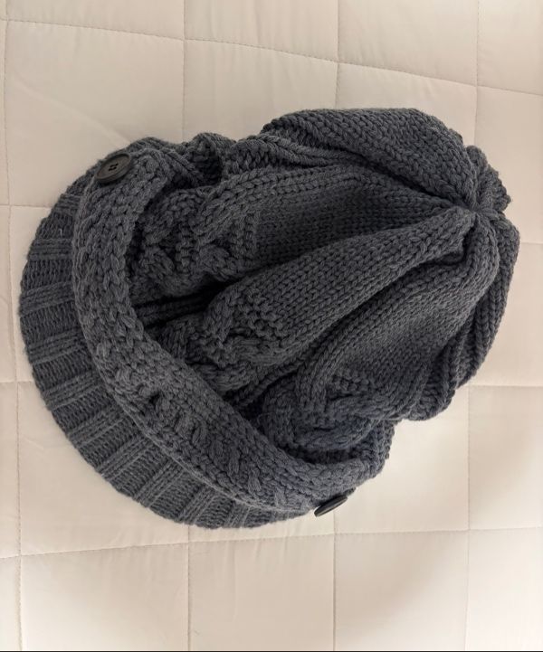 MUSINSA公式 | MISEKI SEOUL Cable knit beret GREY