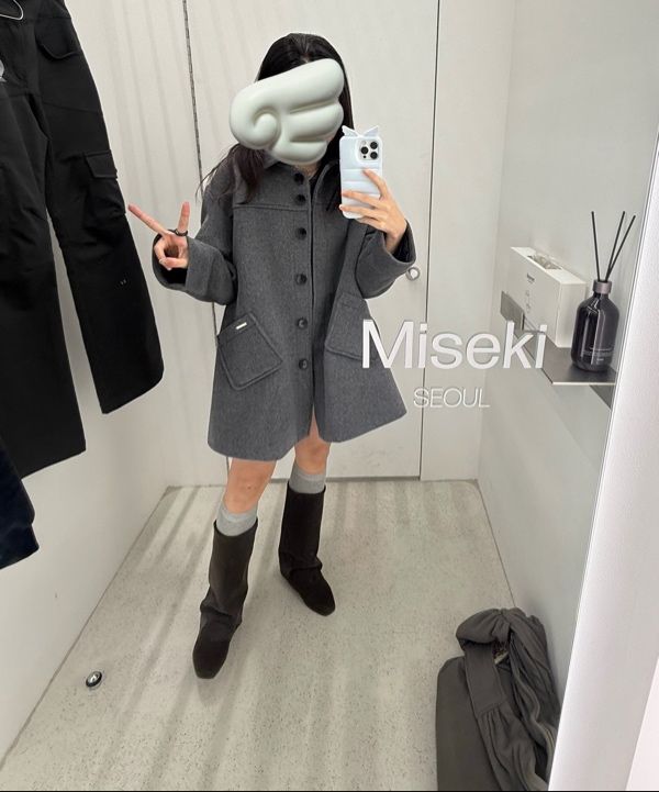 ミセキソウル ハーフコート slate half coat 【公式通販】
