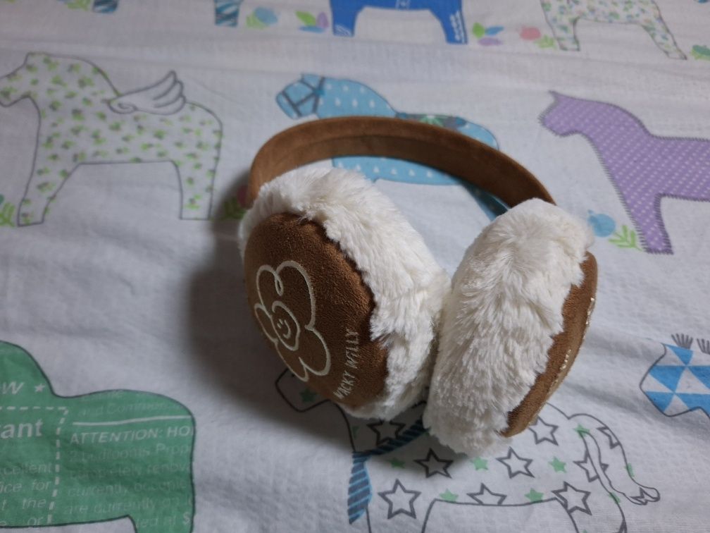 MUSINSA公式 | WACKY WILLY ウィメンズリリーニットイヤーマフブラウン