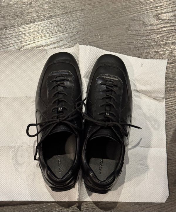 MUSINSA公式 | LOSTGARDEN UNIFORM Driving Sneakers Black