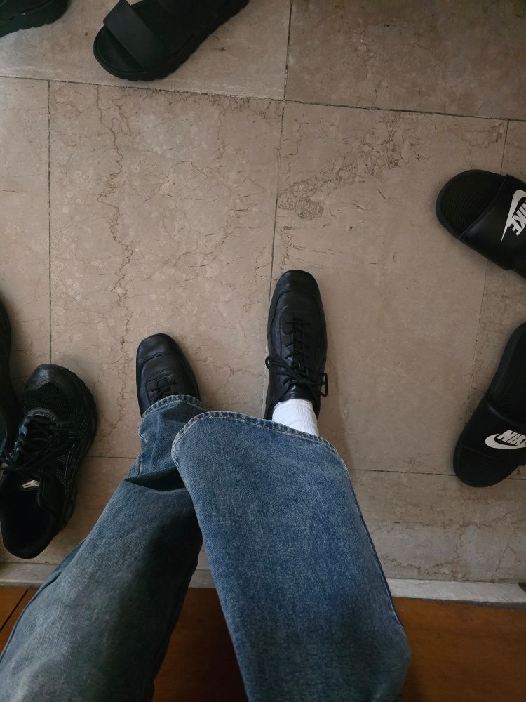MUSINSA公式 | LOSTGARDEN UNIFORM Driving Sneakers Black