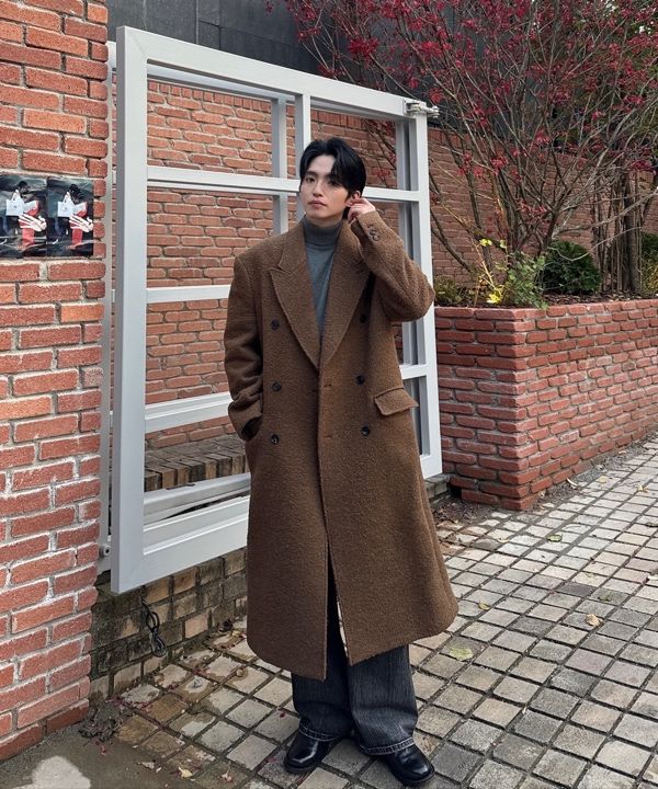 CLANE DOUBLE WOOL LONG COAT ブラウン　サイズ0 S 松本恵奈のMUST BUY-10月28日（金）発売の”DOUBLE WOOL LONG COAT 