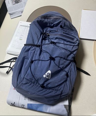 MUSINSA | HEISAN Ultra-light Compact Pocket Bag V2 Nylon Blueberry