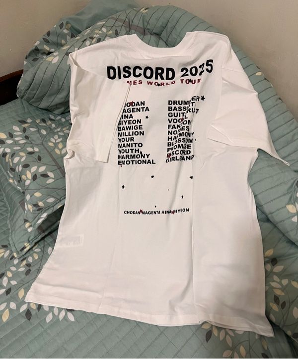 MUSINSA | AMES-WORLDWIDE QWER WORLD TOUR TEE WHITE