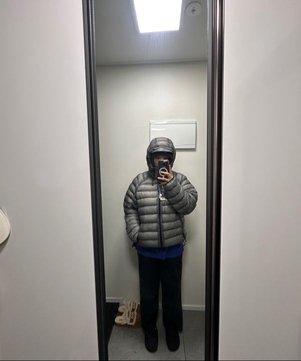 MUSINSA公式 | SUARE ライトシアシェルダウンジャケット - 3カラー