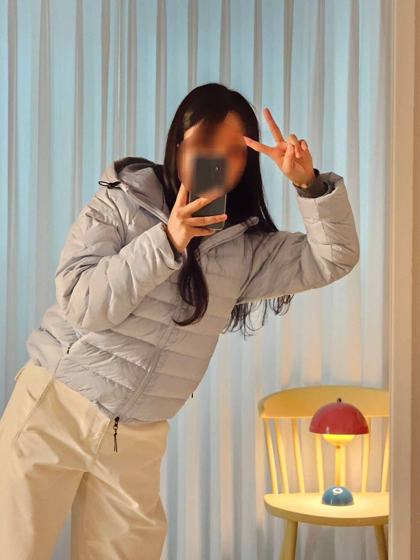 MUSINSA公式 | EUGGEN EUG ライトシェルフード付き軽量ダウン