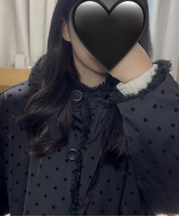 MUSINSA | HIGH SCHOOL DISCO Dot Reversible Fur Jacket_Black