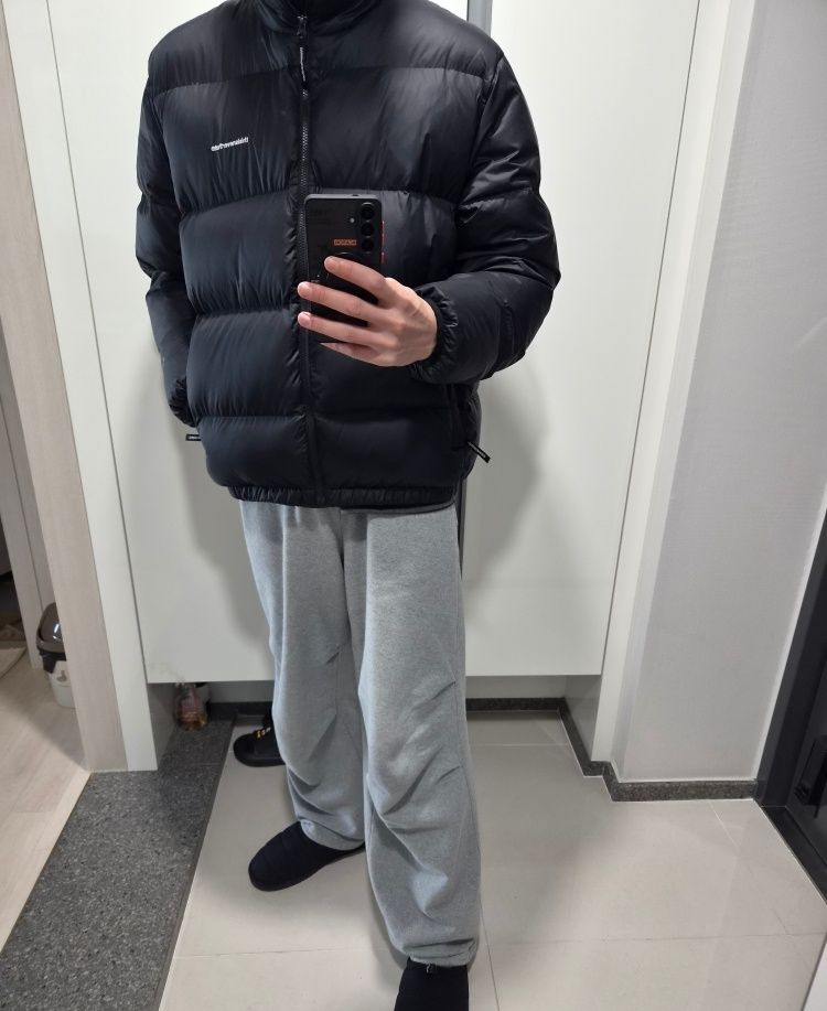 MUSINSA公式 | thisisneverthat PERTEX T Down Jacket Black