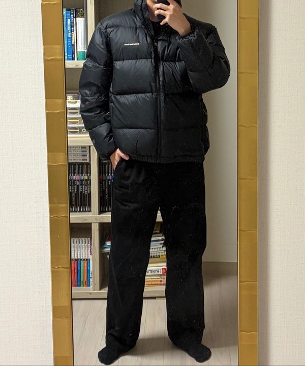 MUSINSA公式 | thisisneverthat PERTEX T Down Jacket Black