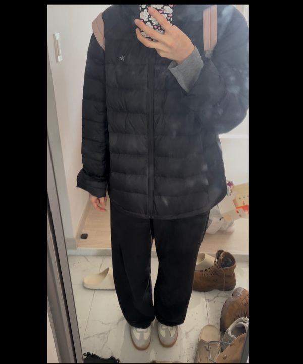 MUSINSA公式 | THE COLDEST MOMENT TCM mini logo raglan light puffer