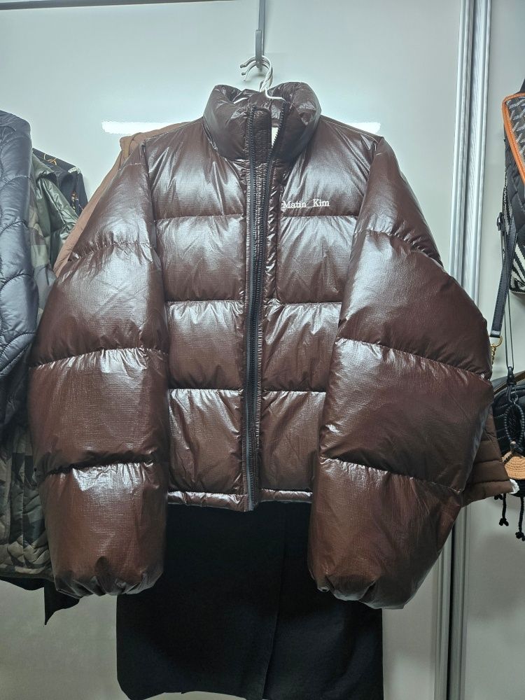 MUSINSA | MATIN KIM SMALL LOGO VOLUME DOWN JUMPER FOR WOMEN IN