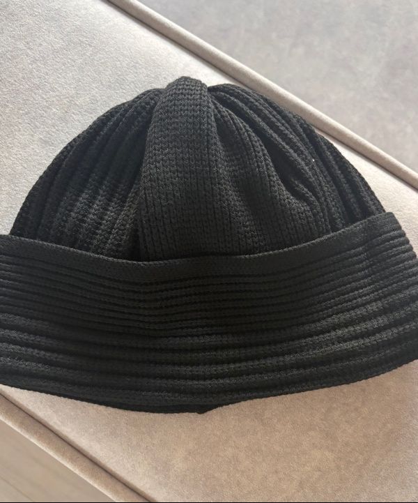 MUSINSA公式 | MILLO WOMEN リブドルーズフィットビーニー[ブラック]