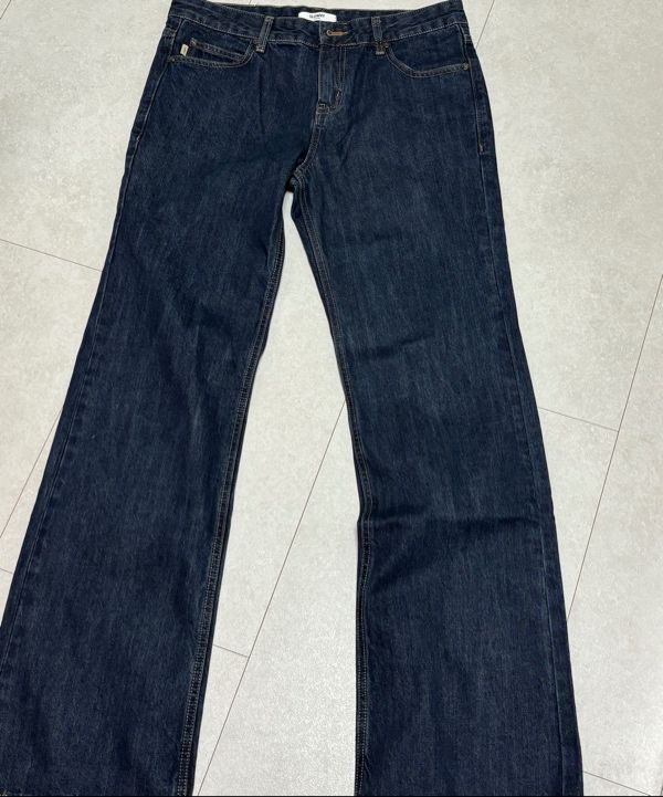 MUSINSA | GLOWNY THE RODEO JEANS (DEEP BLUE)