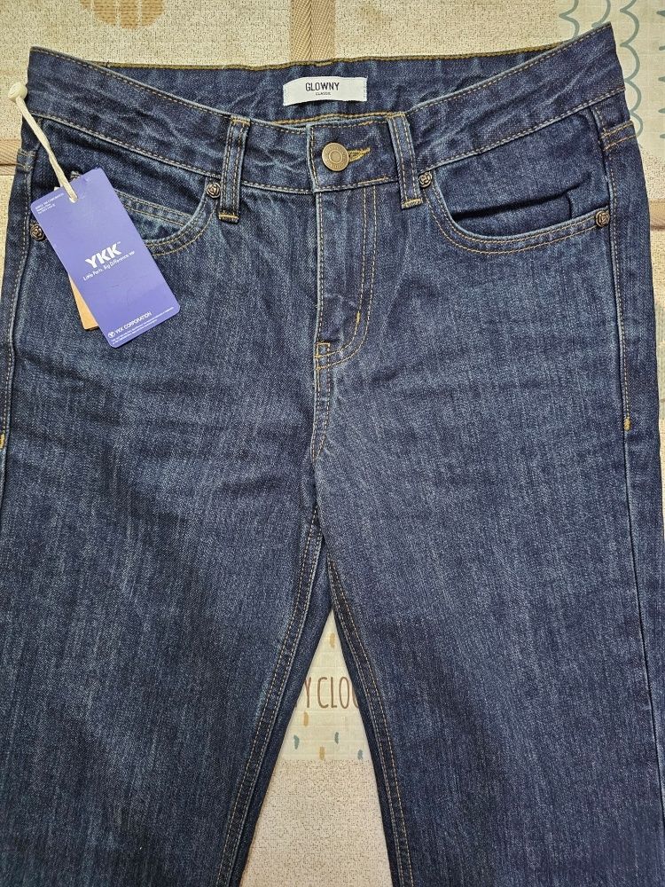 MUSINSA | GLOWNY THE RODEO JEANS (DEEP BLUE)