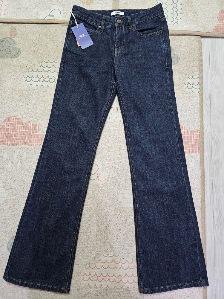 MUSINSA | GLOWNY THE RODEO JEANS (DEEP BLUE)