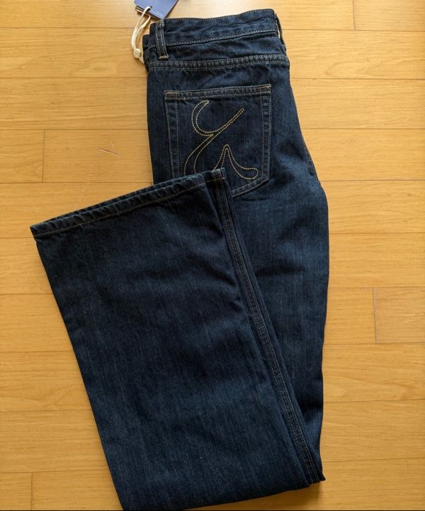 MUSINSA | GLOWNY THE RODEO JEANS (DEEP BLUE)