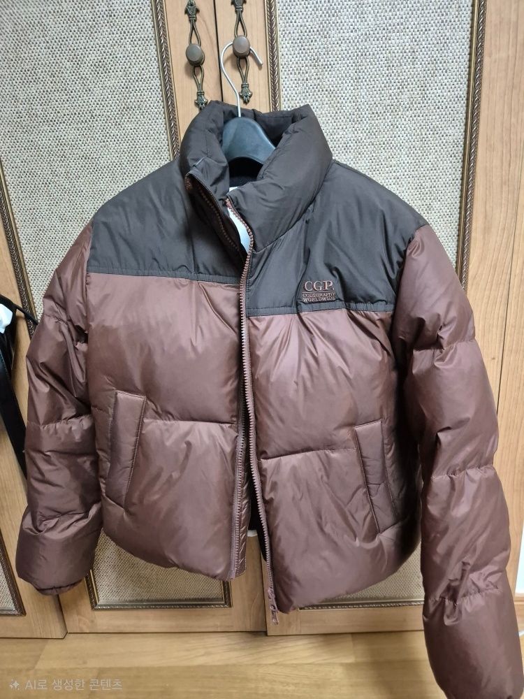 Codegraphy CGP ダウンジャケット ブラウン　M MUSINSA公式 | Codegraphy (ウィメンズ) RDSエッセンシャルショート