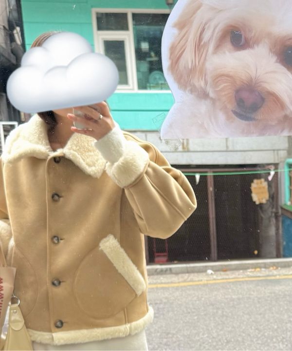 MUSINSA公式 | GENERAL IDEA シアリングカラームートンコート