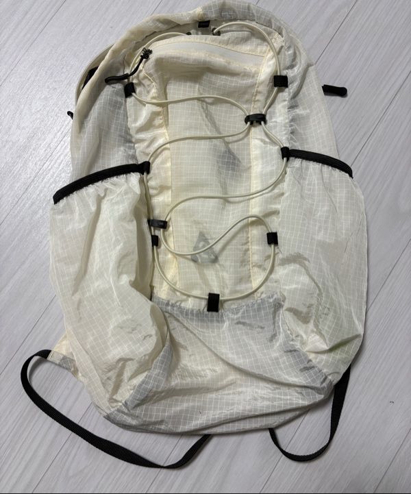 新品未使用 Heisan コンパクトポケットバッグV2 ホワイト　白 MUSINSA公式 | HEISAN 超軽量コンパクトポケットバッグV2ナイロンクリーム