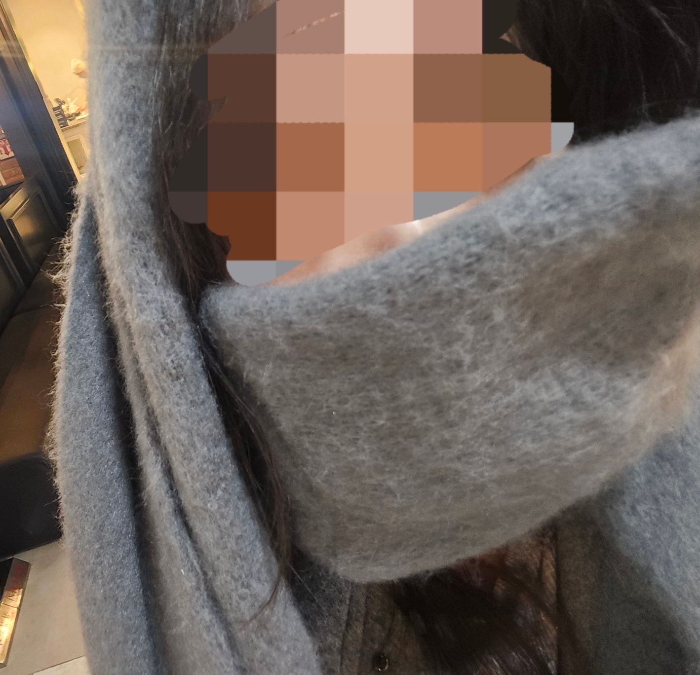 MUSINSA公式 | MUCENT ラモールメタルロゴハートパッチマフラー 男女