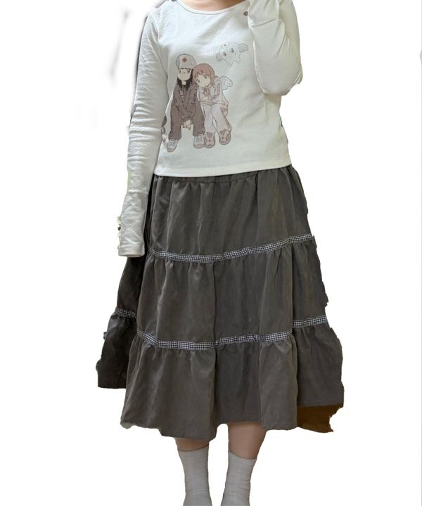 MUSINSA | HUG YOUR SKIN HUGYOURSKIN x JUBA Printed Button Top (White)