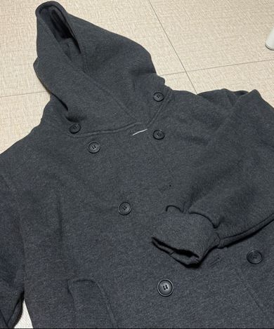 MUSINSA公式 | FLAREUP Double Hoodie (FL-101_Charcoal)