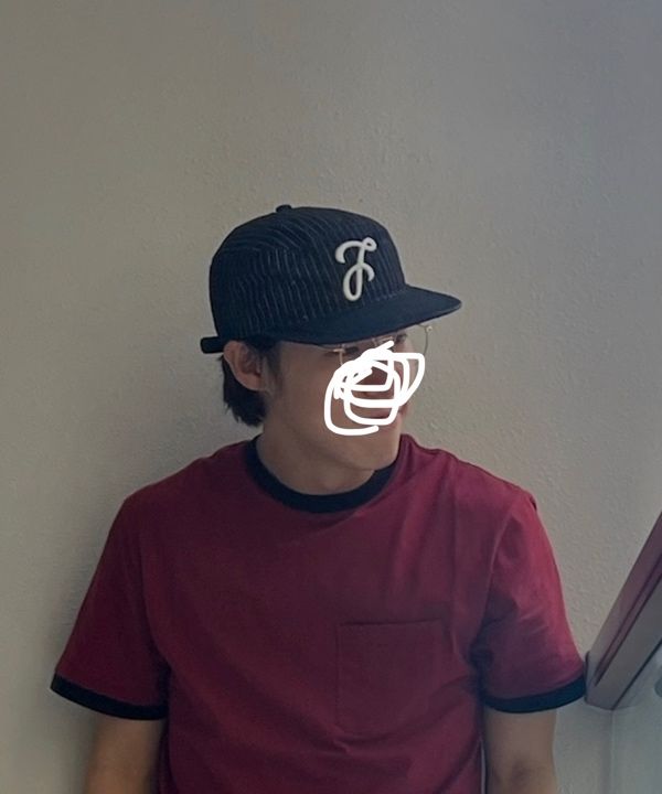 MUSINSA公式 | TAKEASY ピンストライプフィルボックスキャップ (ブラック)