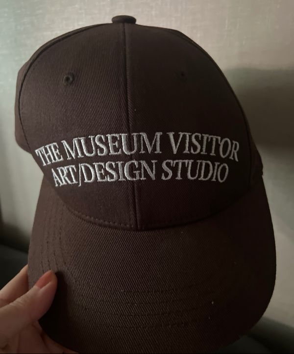 MUSINSA | THEMUSEUMVISITOR PONY EMBROIDERY CAP (BROWN)