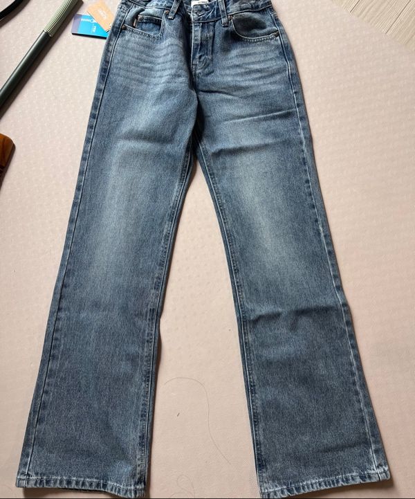 MUSINSA | GLOWNY THE RODEO JEANS (WASHED BLUE)