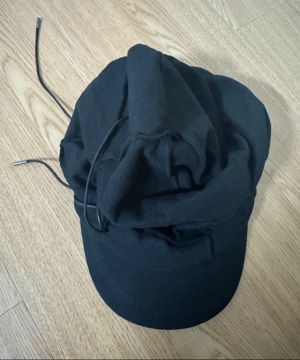 MUSINSA公式 | FLAREUP Soi Draped Cap (FL-743_Black)
