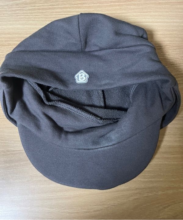 MUSINSA公式 | BAUF ボタンニュースボーイキャップ [チャコール]