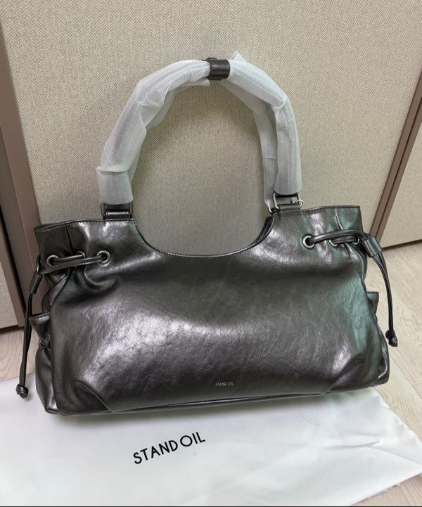 MUSINSA | STAND OIL Breezy Bag Mini · Metallic Gray