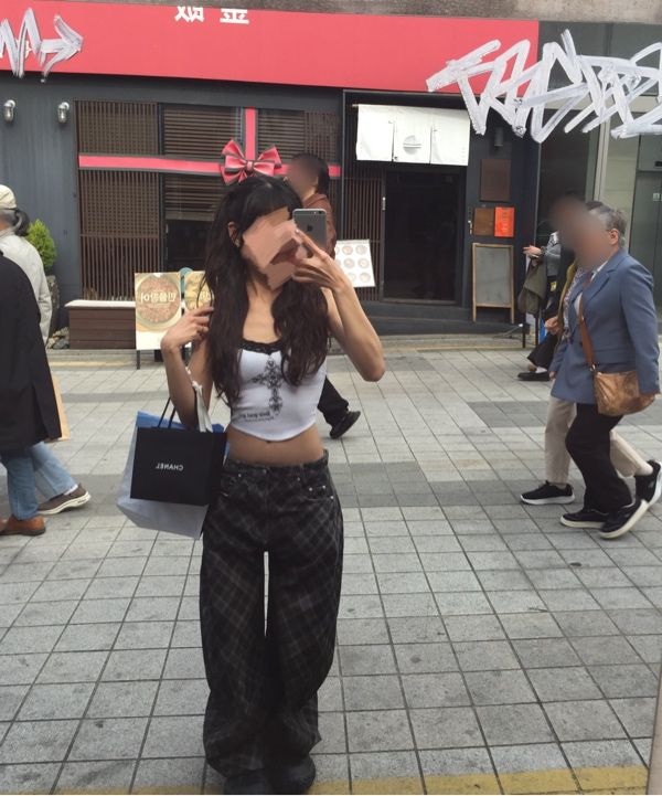 MUSINSA公式 | BADBLOOD ライオンパッチウォッシュドバレルパンツ