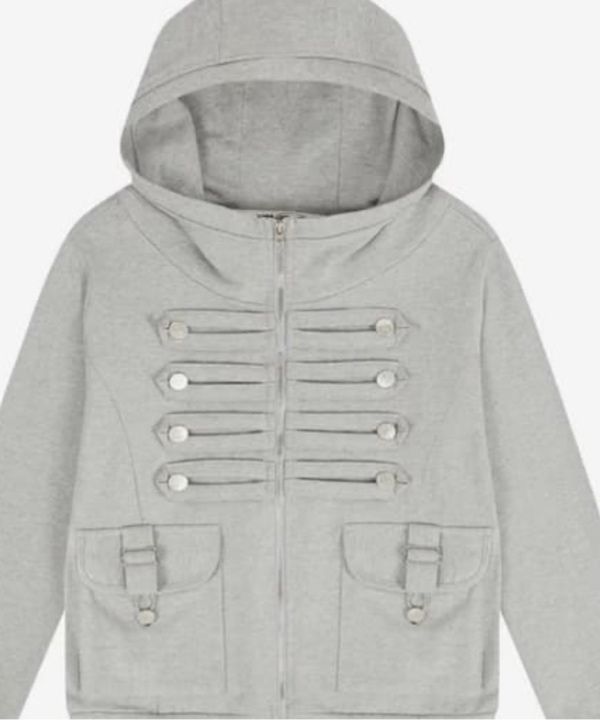 러브이즈트루(LUVISTRUE) EL PIRATE HOOD ZIP UP(BLACK) - 사이즈