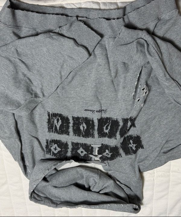 MUSINSA | NOT4NERD Dying Ember Slit Pullover Hood - Grey