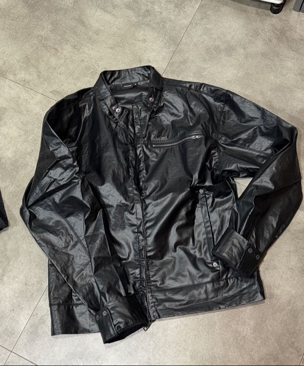 MUSINSA公式 | AAKAM Technical Coated Jacket (Black)