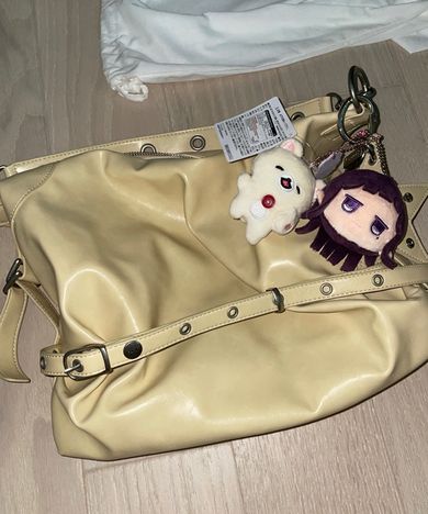 MUSINSA公式 | YEOMIM slouchy bag (lemonade)