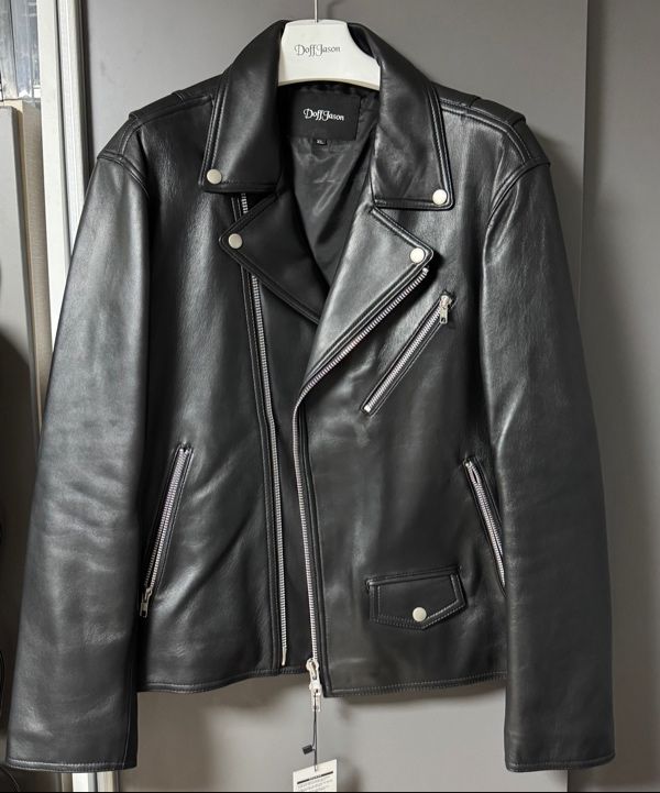 MUSINSA公式 | DOFFJASON LAMBSKIN 100 MOTORCYCLE JACKET
