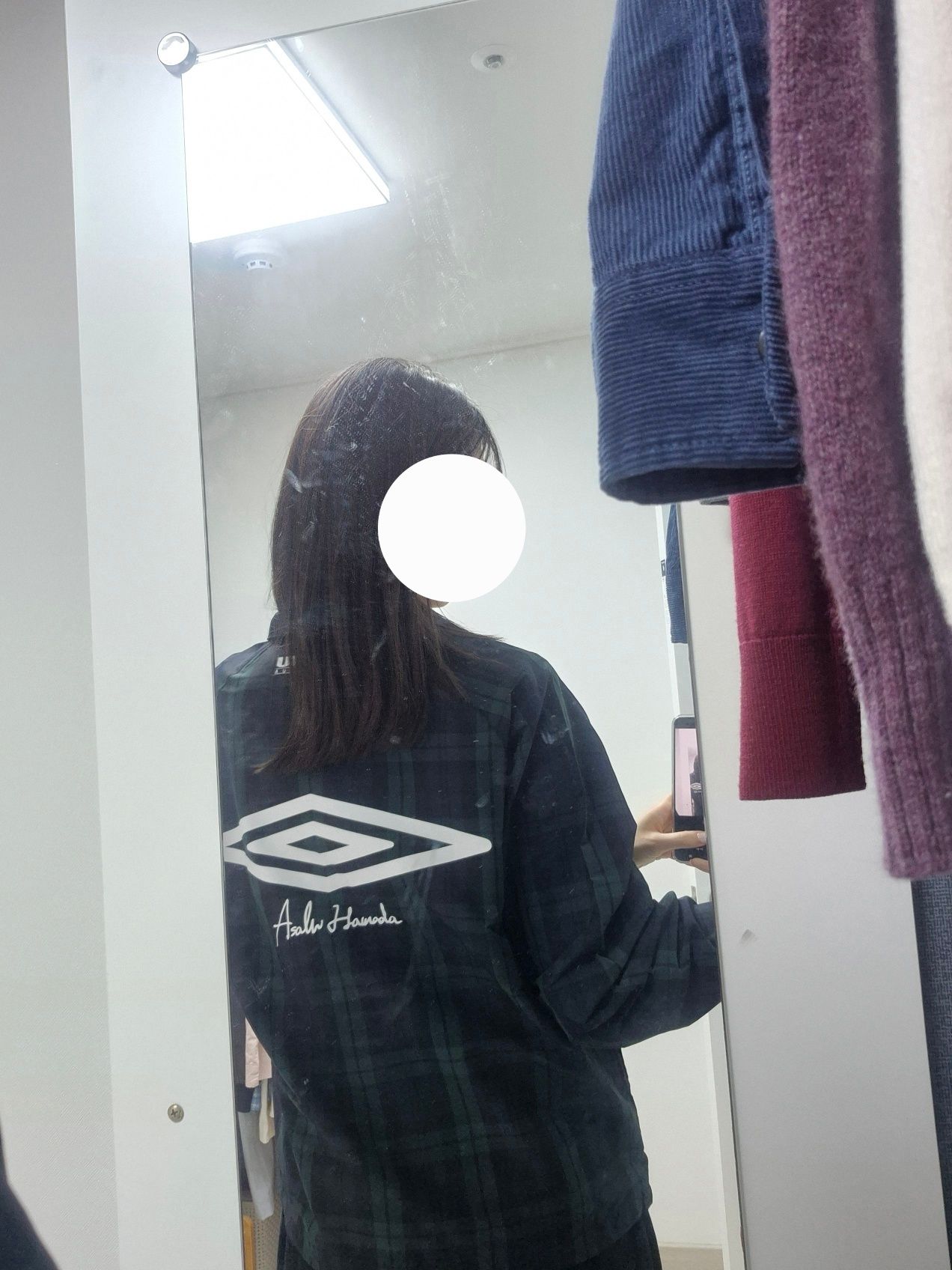 MUSINSA | UMBRO [Umbro x Asahi Hamada] Classic Stand Neck Check