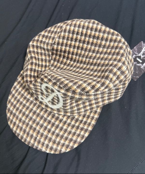 MUSINSA公式 | DEF PILLBOX CAP CHECK BROWN