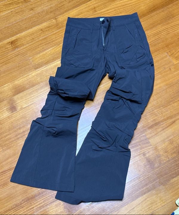 MUSINSA | MISEKI SEOUL Shirring pocket bootscut pants CHARCOAL
