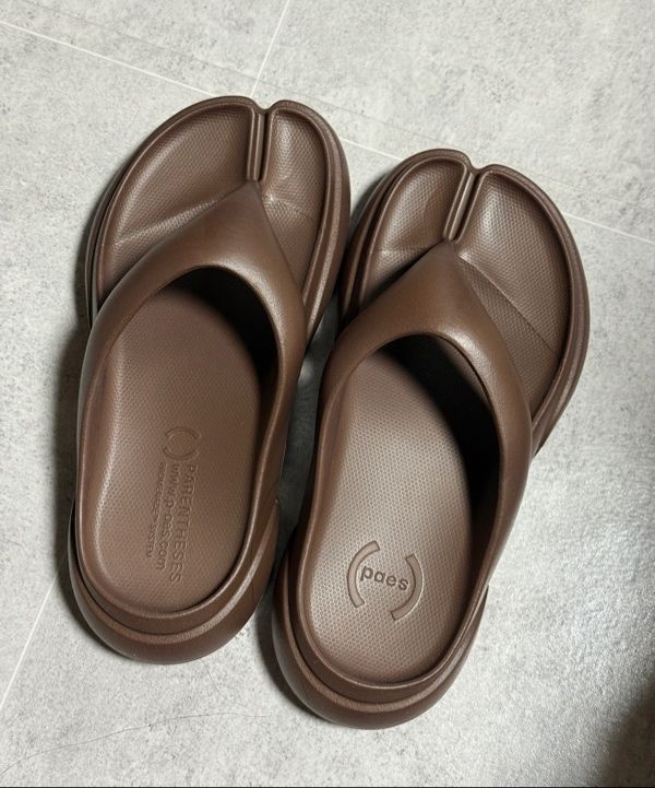 TODAYFUL × PAES FLIPFLOP 02 DARK BROWN MUSINSA | PAES Flipflop 02 / Brown