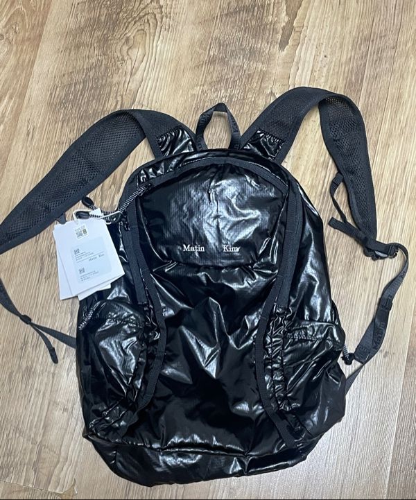 MUSINSA | MATIN KIM MATIN AIRY BACKPACK IN BLACK