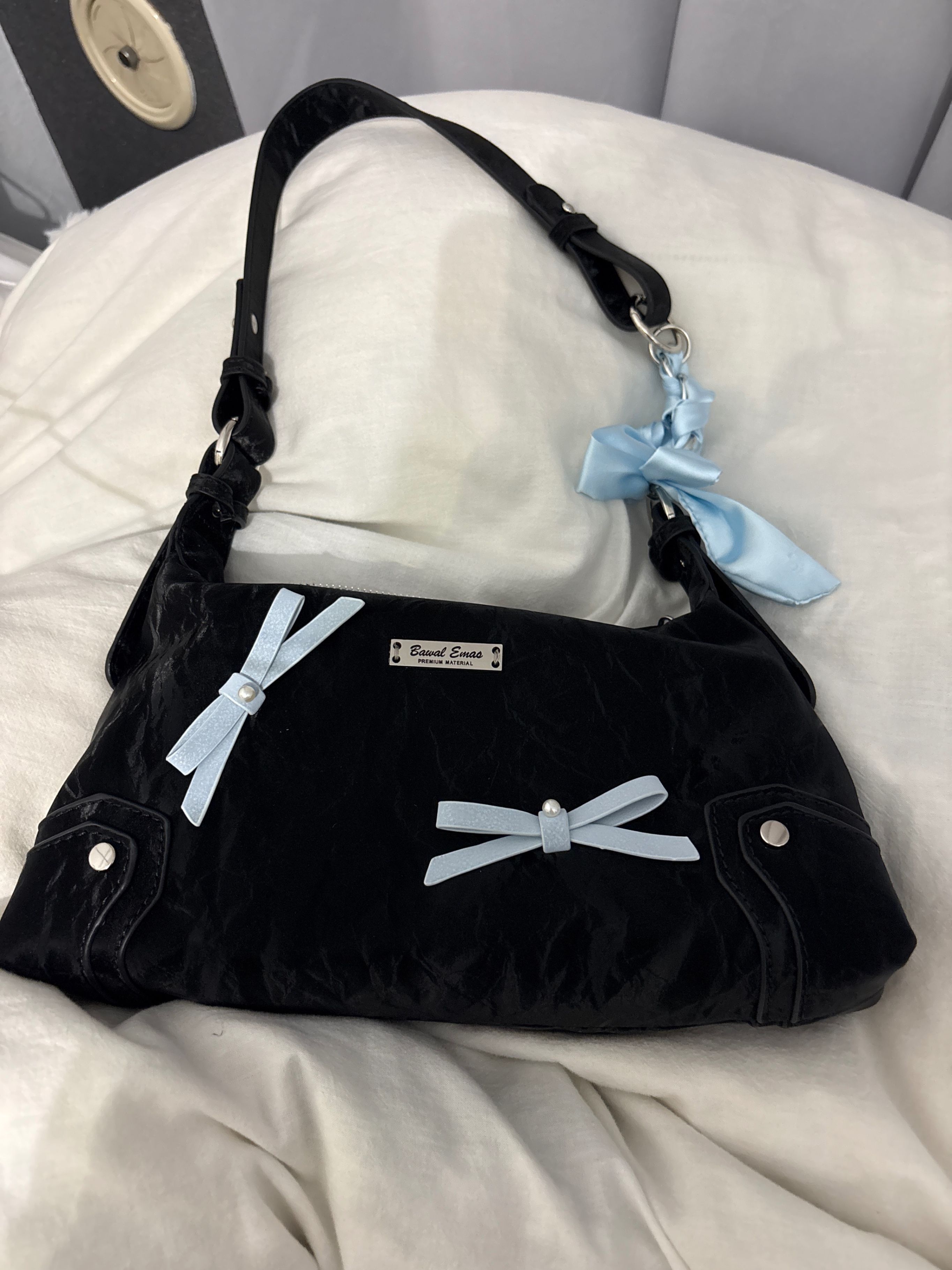 MUSINSA公式 | LA MODE MAQI バレエコアルックリボンボウタイチェーン